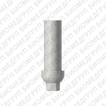 Абатмент пластиковый из беззольной пластмассы, совместим с ALPHABIO, MIS, ADIN  3,75/4,2, с винтом