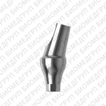 Абатмент титановый угловой 15, совместим с NOBEL CONICAL CONNECTION  3,5 3 мм, с винтом