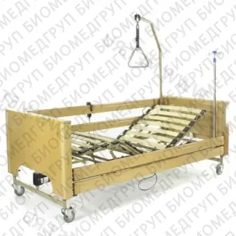 Кровать четырёхсекционная функциональная с электроприводами регулировки положения секций