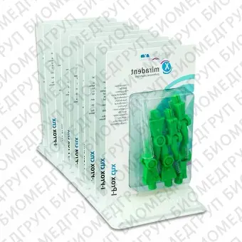 Miradent IProx CHX, medium  щеточки для межзубных промежутков, зеленые