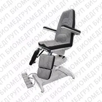 Педикюрное кресло ФутПрофи3 Pro, с 3 электроприводами, раздвижными подножками, педаль управления