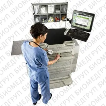 Установка для анестезии на тележке Workstation