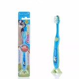 Brush-Baby FlossBrush NEW зубная щётка, 3-6 лет, голубая