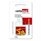 Zantomed Interdental Brush Х - fine сменные щеточки для межзубных промежутков, очень тонкие, желтые (6 шт)