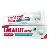 Lacalut aktiv защита десен и снижение чувствительности зубная паста, 75 мл