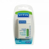Vitis Waxed Dental Tape зубная нить со фтором и мятой