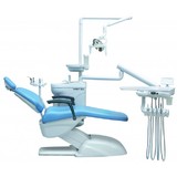 Azimut 100A - стоматологическая установка с нижней подачей инструментов и двумя стульями